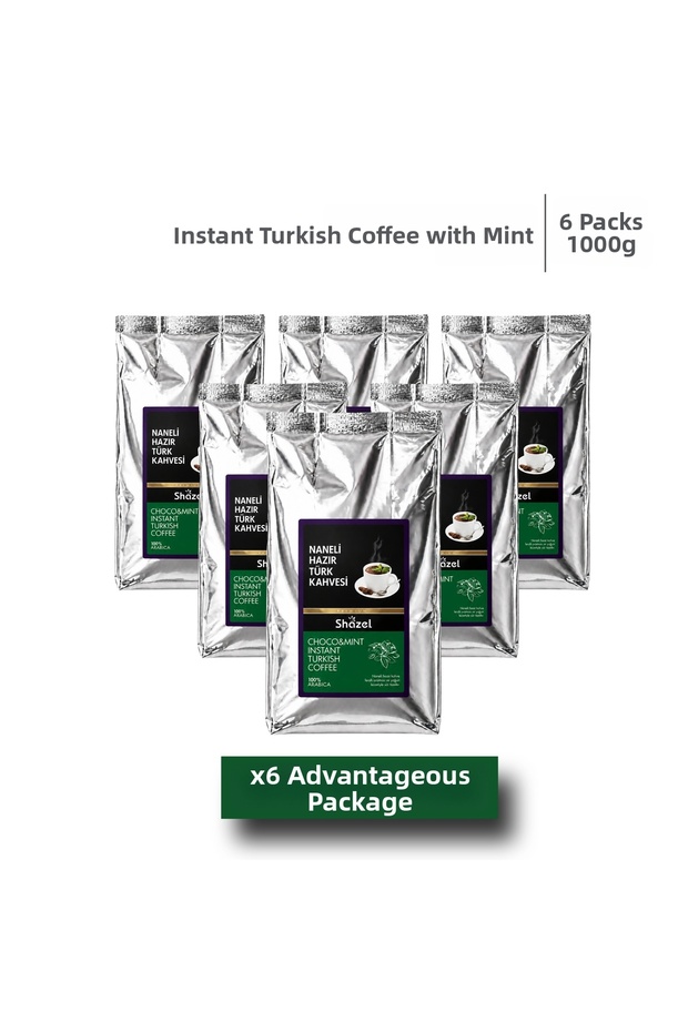 Horeca | Instant Turkish Coffee | Naneli | 1000 Grams | 6 Pieces