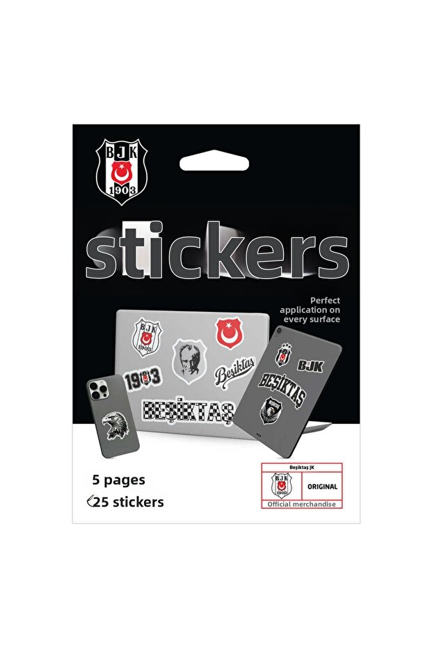 Sticker Set Black - Licensed Original