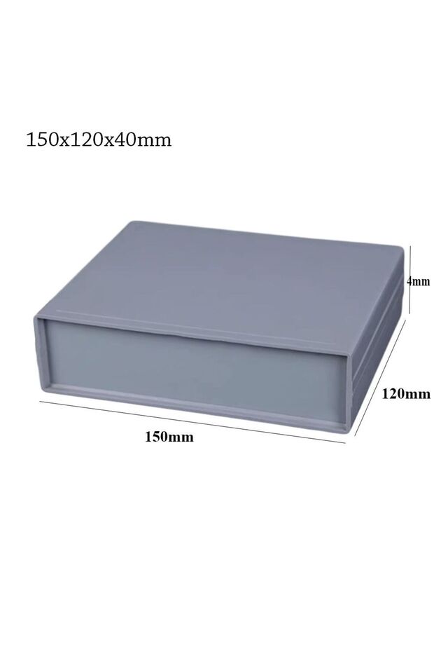 150x120x40 مم بلاستيك مقاوم للماء رمادي اللون DIY حافظة أدوات صندوق مشروع إلكتروني بلاستيكي كهربائي