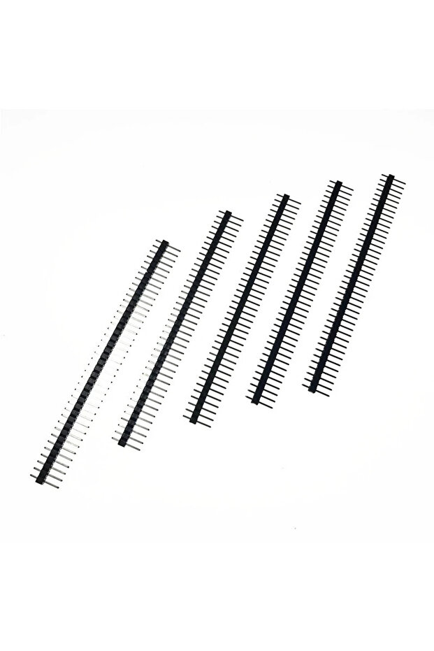 40P Male 10pcs 10pcs 40 Pin 1x40 Single Row Male And Female 2.54 Breakable Pin Header Connector Stri
