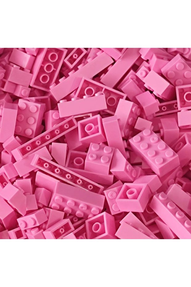 125g pink 125g/250g DIY Building Blocks Bulk Set City Classic Bricks Colorful Assembly Creative Toy