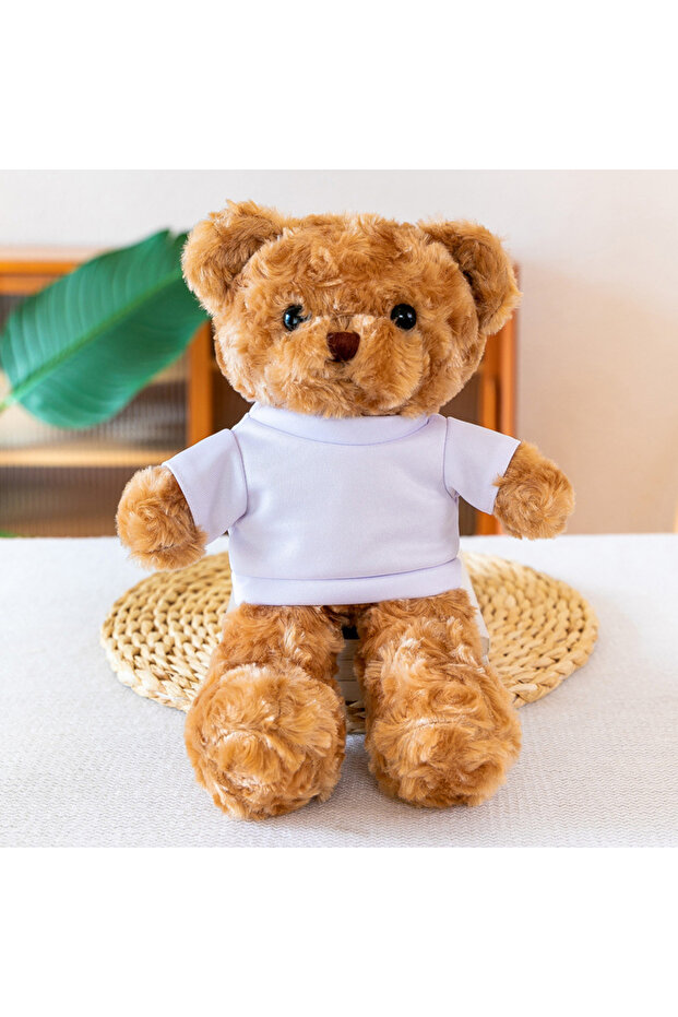 30cm Style 30cm Cute Wearing Sweater Teddy Bear Plush Toy Adorable Stuffed Animal with Soft Teddy Be
