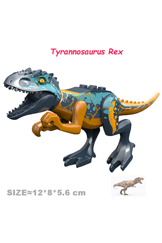 Evil Rex Cool Jurassic Dinosaurs World Velociraptor Triceratops Indominus T-Rex Model Assemble Build