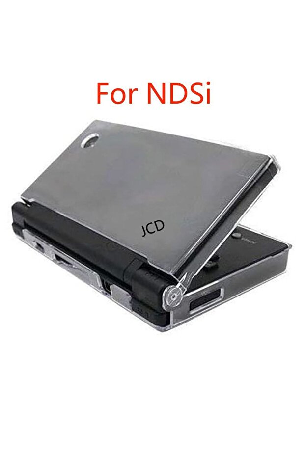 قطعتان من غطاء حماية شفاف صلب من الكريستال لجهاز DSi NDSi، متوفر بكميات 1-2-5-10 قطع