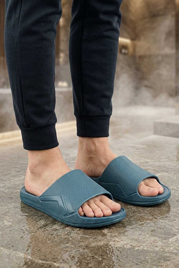 Summer Men's Eva Bathroom Garden Wet Floor Suitable Slippers
