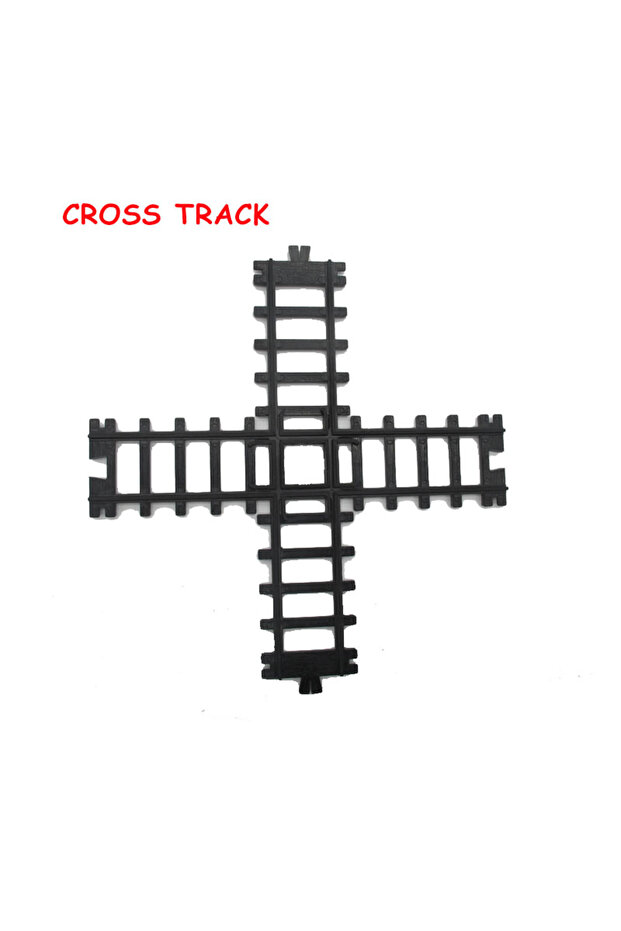 cross track 5cm Wide Rail Track Expansion Pack for Railway King Classical City Train Flexible Track