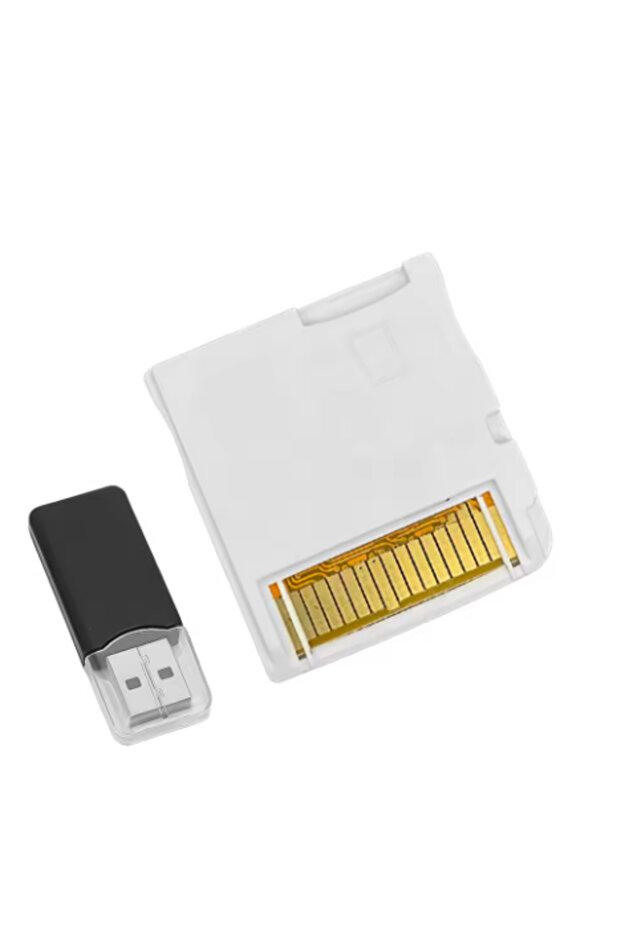 بطاقة ذاكرة فلاش SDHC بيضاء متوافقة مع أجهزة ألعاب NDS و2DS و3DS، مع شريحة ASIC، بطاقة ذاكرة فلاش لألعاب الفيديو مع C