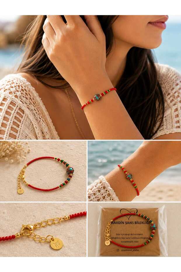 Authentic Nepal Stone Mardin Luck Bracelet 4 Different Color Options