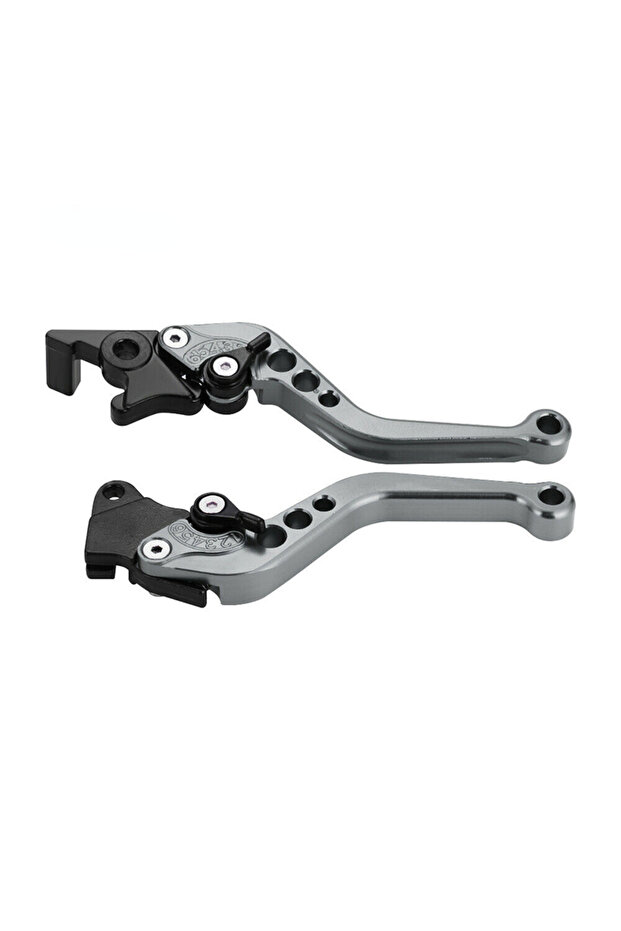 Grey Universal Motorcycle Brake Levers Motorcycle Front Disc Rear Drum Brake Accessories Modified Ho