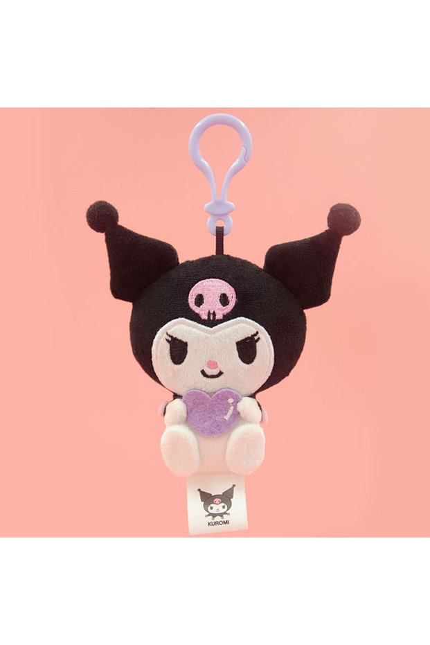 Kuromi Sanrio Hello Kitty Plush Small Charms My Melody Plushies Kuromi Bag Charm Cinnamoroll Pendant