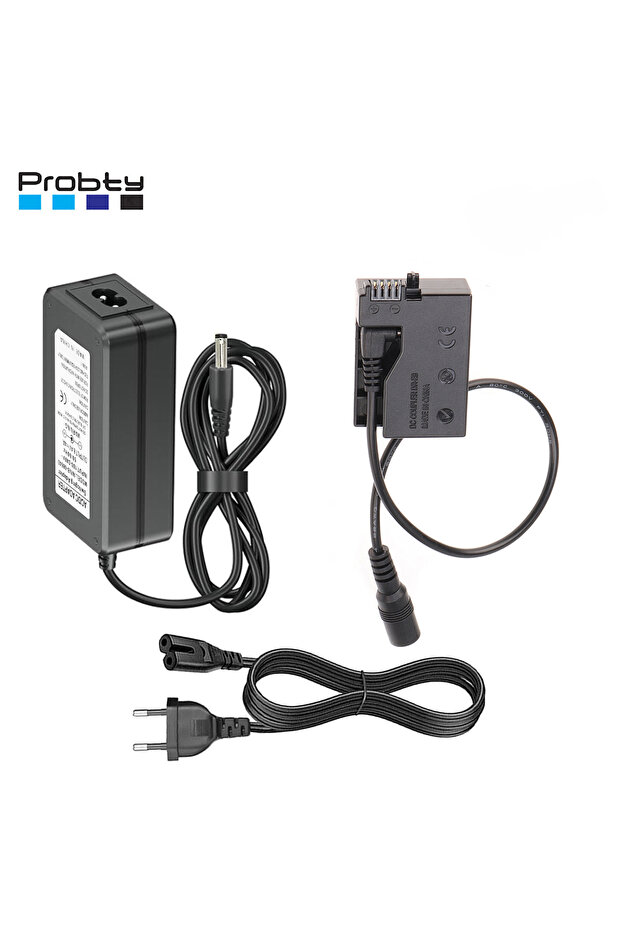 محول طاقة تيار متردد probty EU ACK-E8 مزود ببطارية وهمية LP-E8 DR-E8 لكاميرات Canon EOS Rebel T5i T4i T3i T