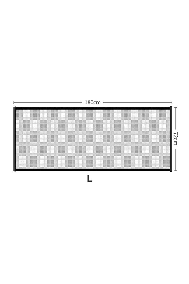 180cmx72cm Children's Isolation Guardrail Balcony Durable Safety Protection Net Deck Fence Fine Mesh