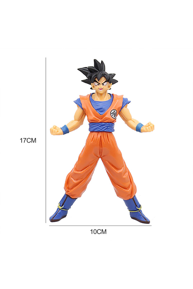 Bandai no box Anime Dragon Ball Z Super Saiyan Son Goku Vegeta Anime Action Figure Model Gifts Colle