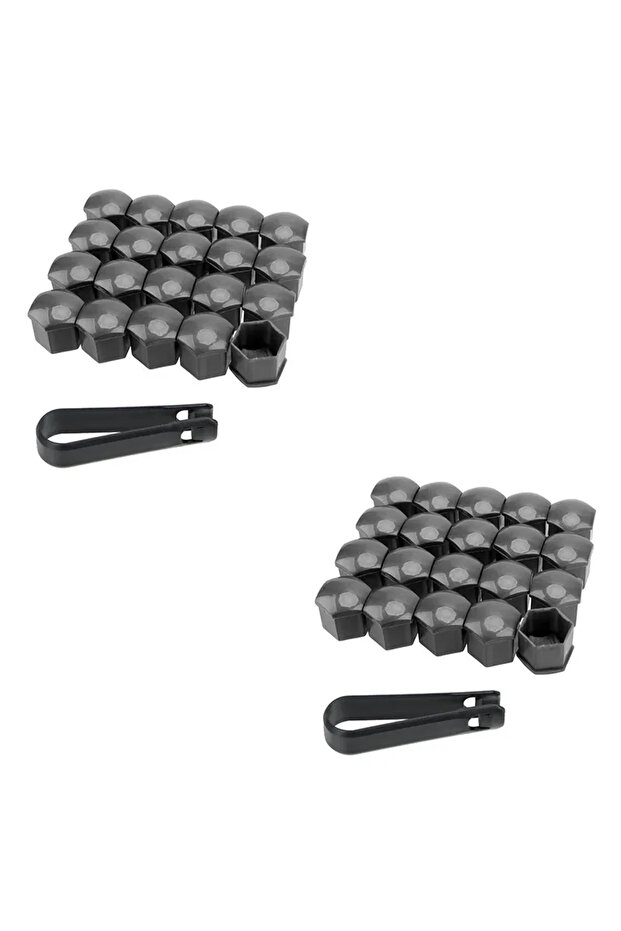 17mm 40pcs Gray 17/21/19mm 20PCS Car Wheel Nut Caps Protection Covers Caps Anti-Rust Auto Hub Screw