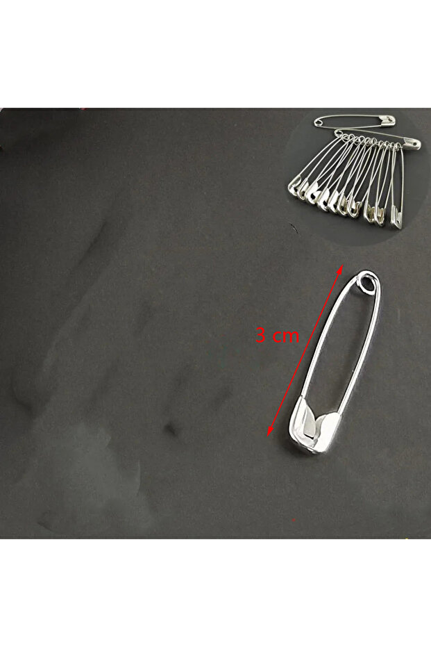 Length 3 cm 20 Pcs/Lot Nickel Plated Anti-rust Paper Clips Home Multipurpose Paper Clips Stationery