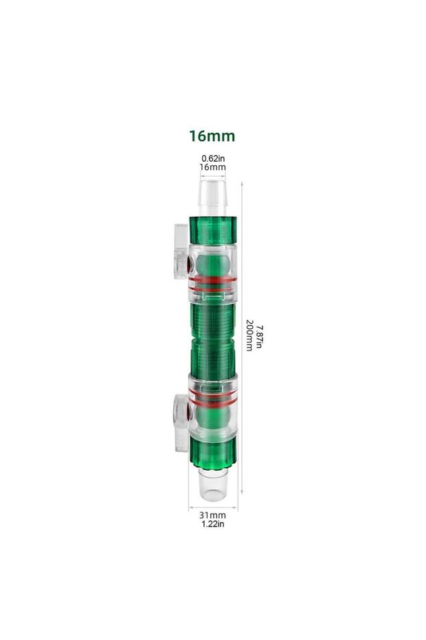 16mm Aquarium Filter Water Valve Hose 12/16mm Flow Control Double Tap Quick Release Connector Fish T