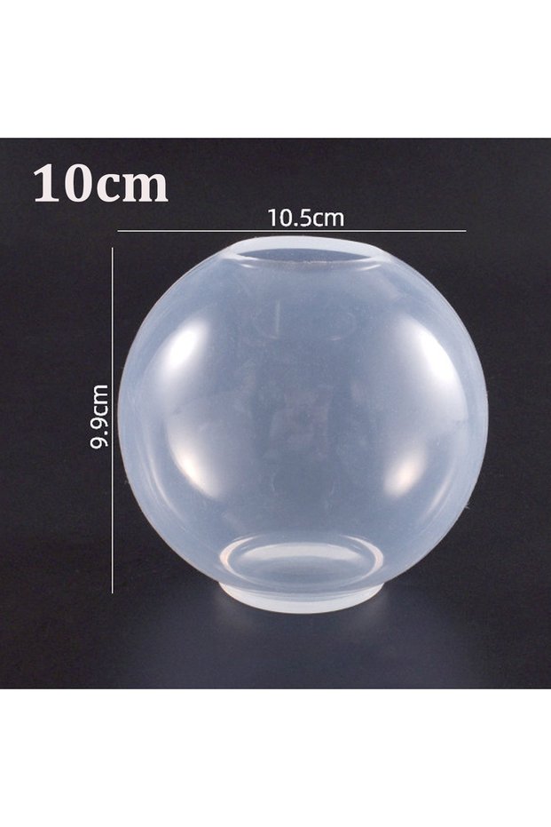 10cm 2-10cm Ball Shape Silicone Mold 3D Planet Ball Epoxy Resin Mould for DIY Epoxy Resin Molds Craf