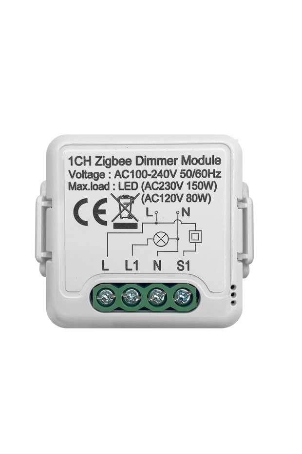 1 Gang GIRIER Tuya ZigBee Smart Dimmer Switch Module Supports 2 Way Control DIY Dimmable Switches 10