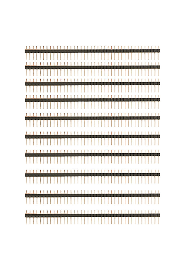 10pcs 40P connector 10PCS 1x40Pin 2.54mm Single Row Female + 10pcs 1x40 Male Pin Header Connector