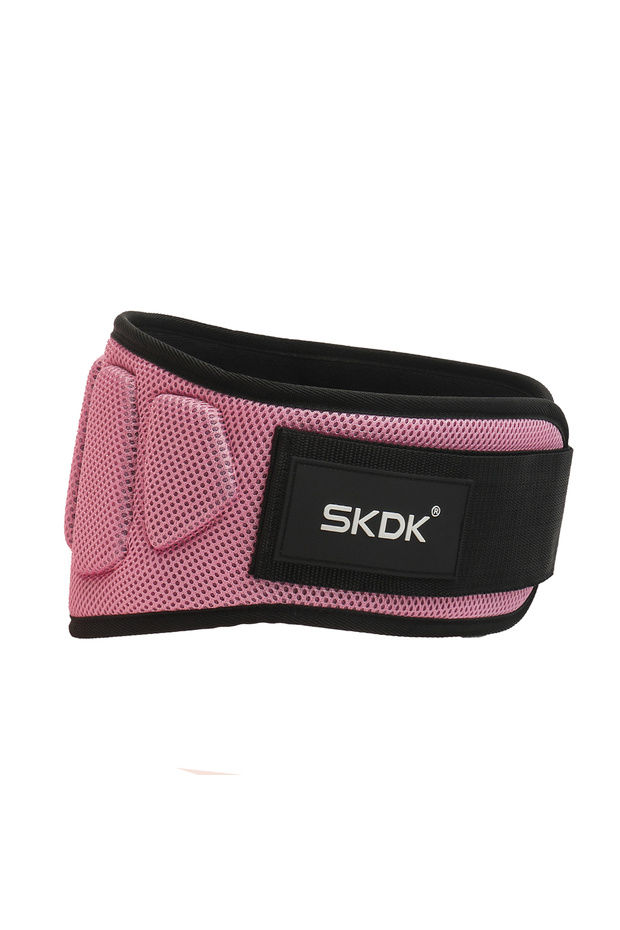S Pink Women's back support belt waist protection back support fitness training