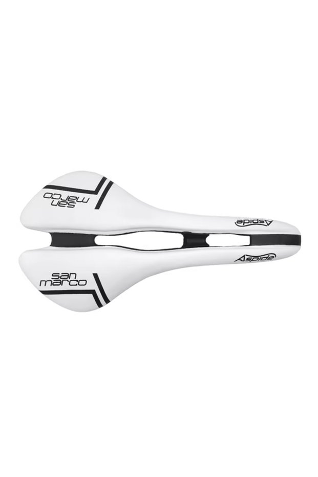 white-black San Marco Aspider Road Bicycle Saddle City Cycling Competition Wide Selle Men Bike Saddl