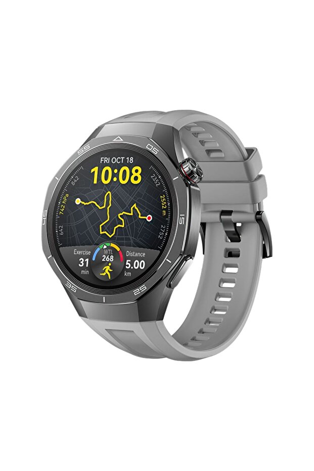 Huawei GT 5 Pro 46mm Grey Silicone Official Strap For Huawei Watch GT5 GT6 Pro 46mm Soft Sport Brace