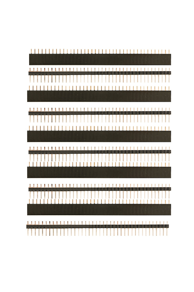 5Sets male female 10PCS 1x40Pin 2.54mm Single Row Female + 10pcs 1x40 Male Pin Header Connector