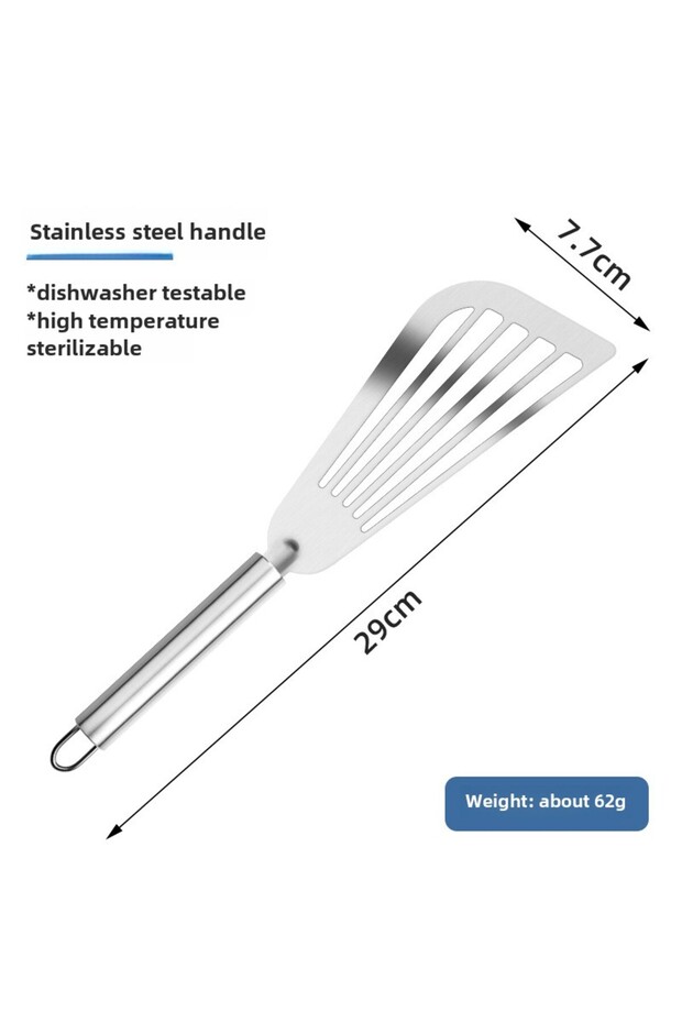 Stainless steel mode The kitchen anti-scalding frying spatula heat-resistant frying fish spatula all