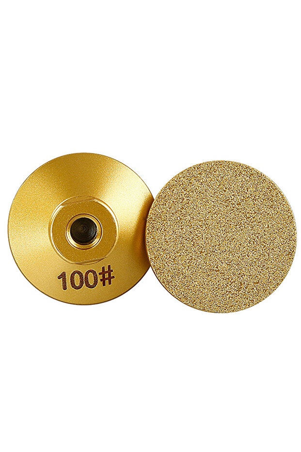 1PCS M14 100 M14/M10 Diamond Brazed Flat Grinding Head 2 inch 50mm Abrasive Polishing Pad Marble Qua
