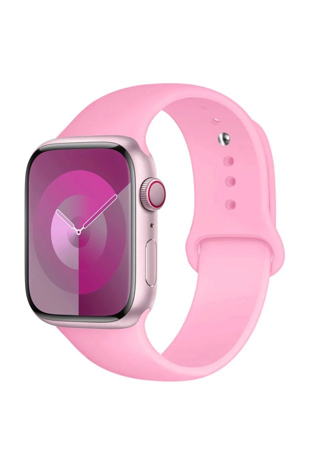 49mm-42-44-45mm S-M 12 Pink Silicone Band For Apple Watch strap 44mm 45mm 40mm 41mm 42-38mm 45 mm sp