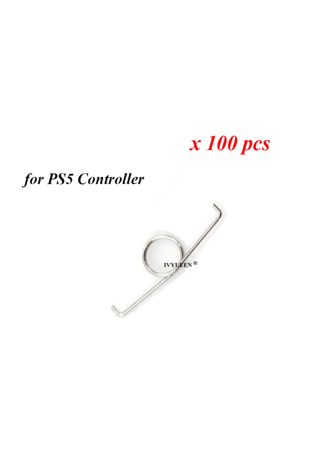 P5 IVYUEEN 100 قطعة R2 L2 أزرار الزناد نوابض لـ Dualshock 4 5 PS5 PS4 DS4 Pro Slim Controller S