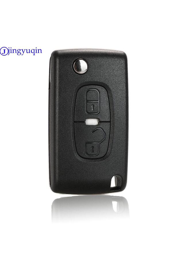 For Peugeot jingyuqin 2 Buttons Remote Car Key Shell Case For Peugeot 4007 ET 4008 Citroen C-Crosse