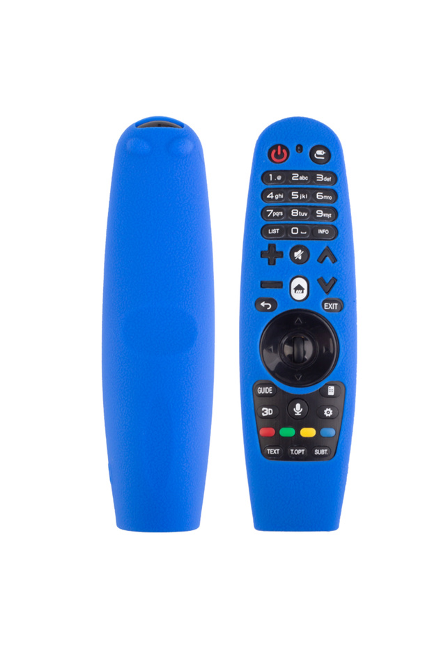 18.8x5.3x3.7CM Sea blue Silicone Case For LG AN-MR600 MR650 MR18BA MR19BA MR20GA Magic Remote Contro