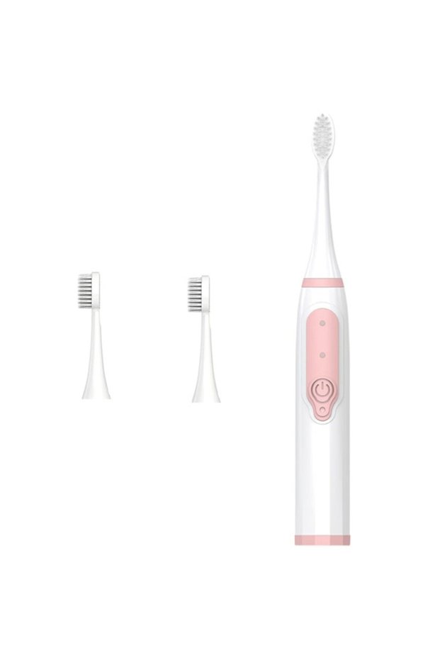 Pink Jianpai Sonic Electric Toothbrush for Men and Women Adult Household Non Rechargeable Soft Hair