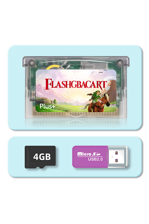 SCFWhei-3 REMANK V1.5 Flash GBA Cart FLASHGBACART GBA Card GBA Cartridge 100+Retro Game RTC 1M Flash