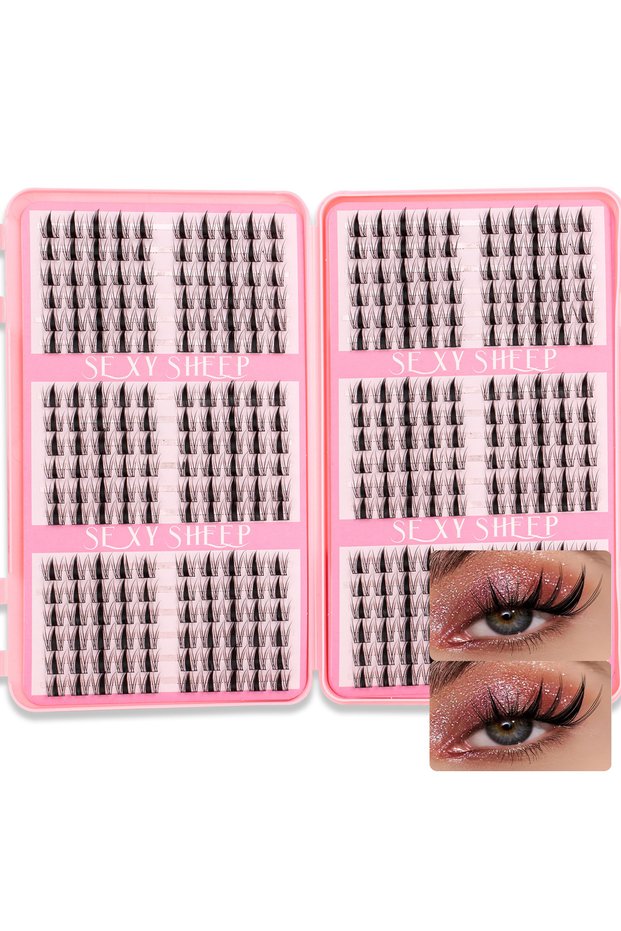 GN 14 DIY Eyelashes Clusters Natural Look Manga Anime Eyelash Extension Mixed Styles Eyelashes Clust