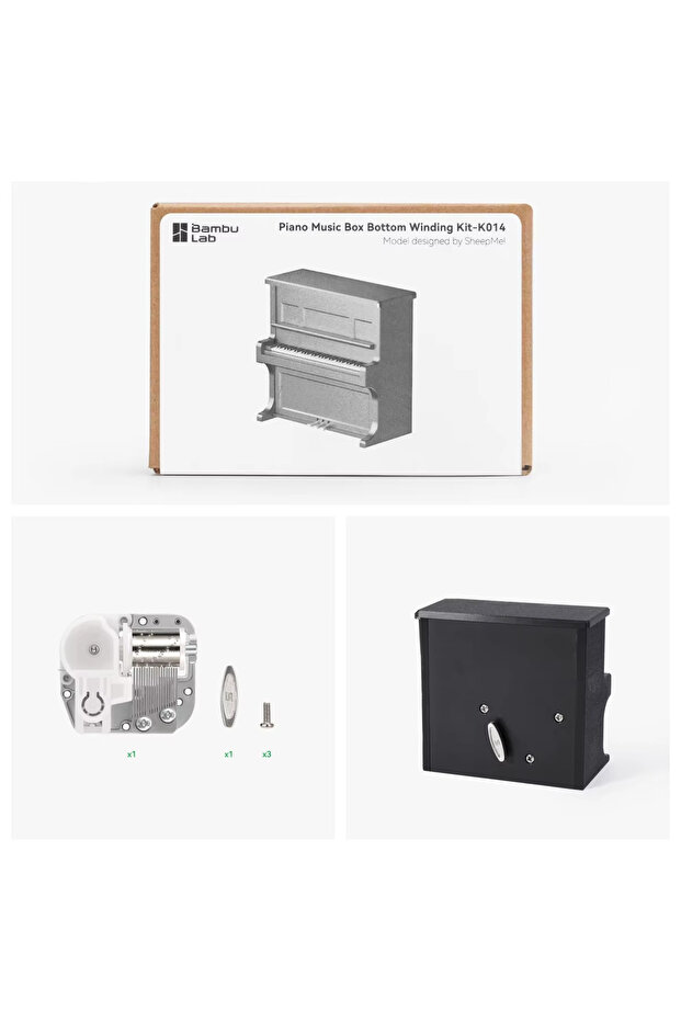 Kit-K014 Bambu Lab Official Makerworld Creative Component Diy Gifts 3D Printers Parts Kit-002 007 00