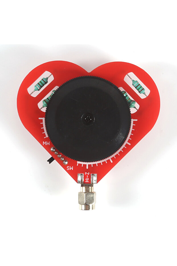 Red/Black MW 500KHz-1700KHz SW 5MHz-20MHz Medium and Short Wave Antenna Three-axis magnetic field an