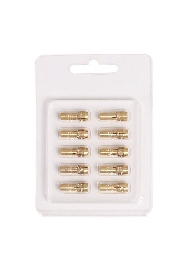 1 Bag 10PCS 10pcs Mini Brass Collets Chucks Rotary Tool Practical Drill Chucks Adapter Mini Drill Ch