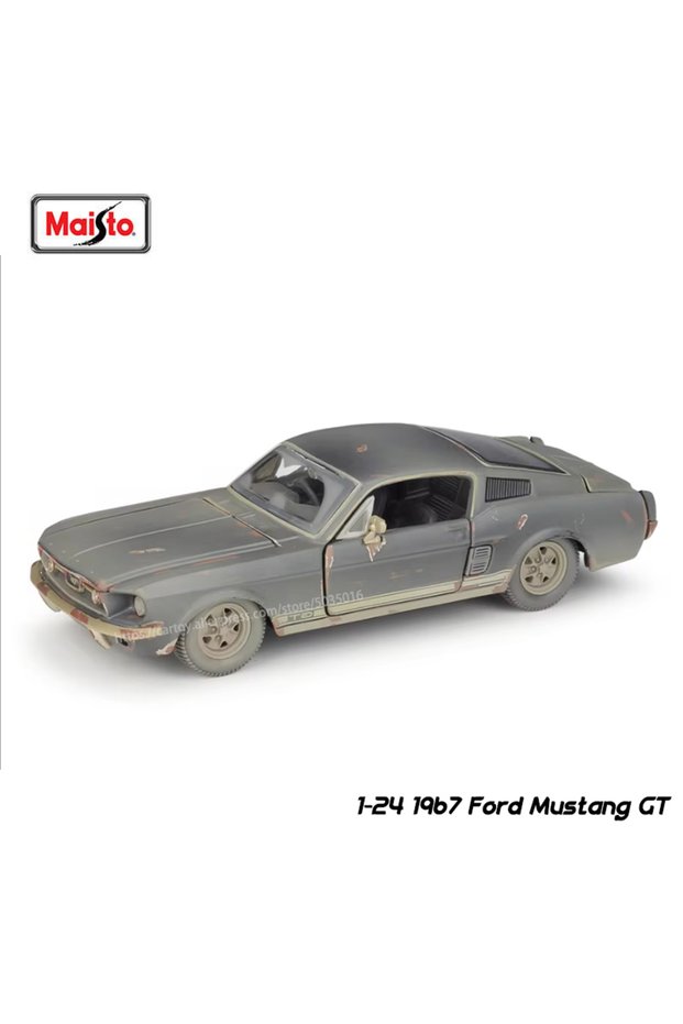 Maisto 1967 Ford Mustang GT Maisto 1:24 The new Ford 2020 Mustang Shelby GT500 alloy car model handi