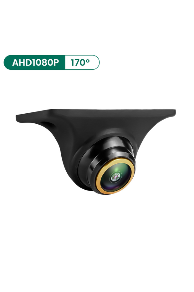 AHD1080P GreenYi AHD 1080P Front Side Rear View Camera Night Vision 170° Fisheye Lens Car Reverse Ba