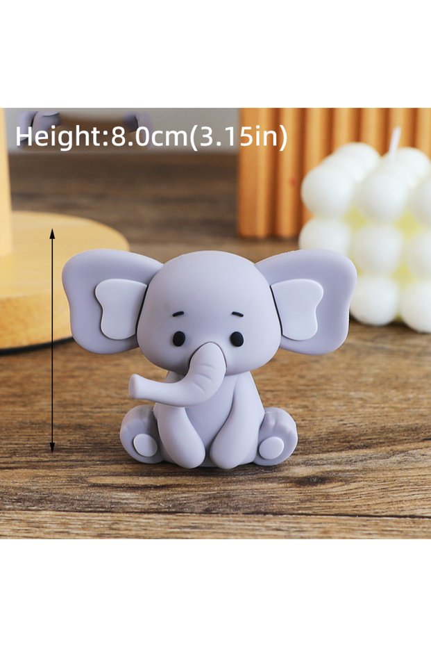 Baby elephant 9 Baby Elephant Cake Topper for Baby Shower Elephant Cake Decoration Kids 2nd 1st Birt