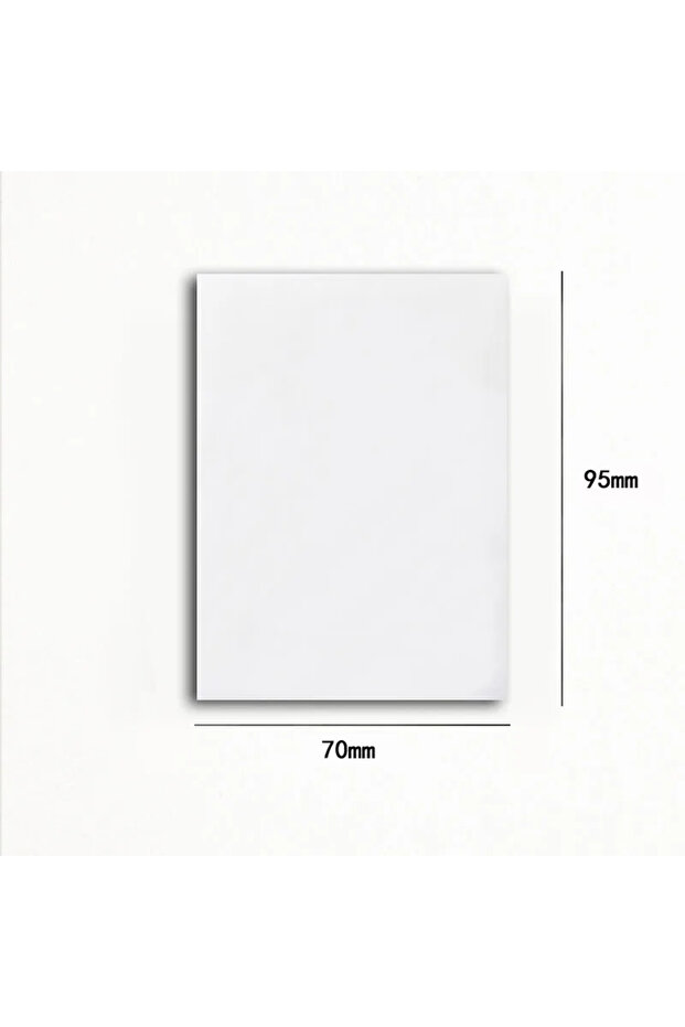 ملاحظات لاصقة كبيرة وشفافة، 50 ورقة، مقاومة للماء، دفاتر ملاحظات ملونة