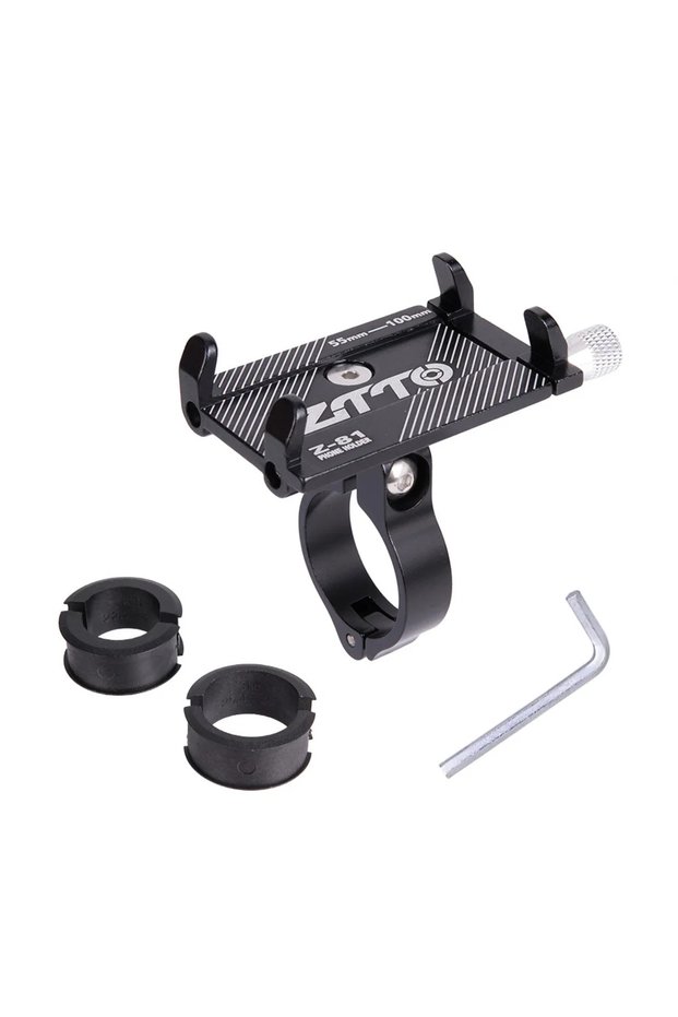 Black Z81 bicycle phone holder Reliable Mount Universal MTB Mobile Cell GPS Metal Motorcyc