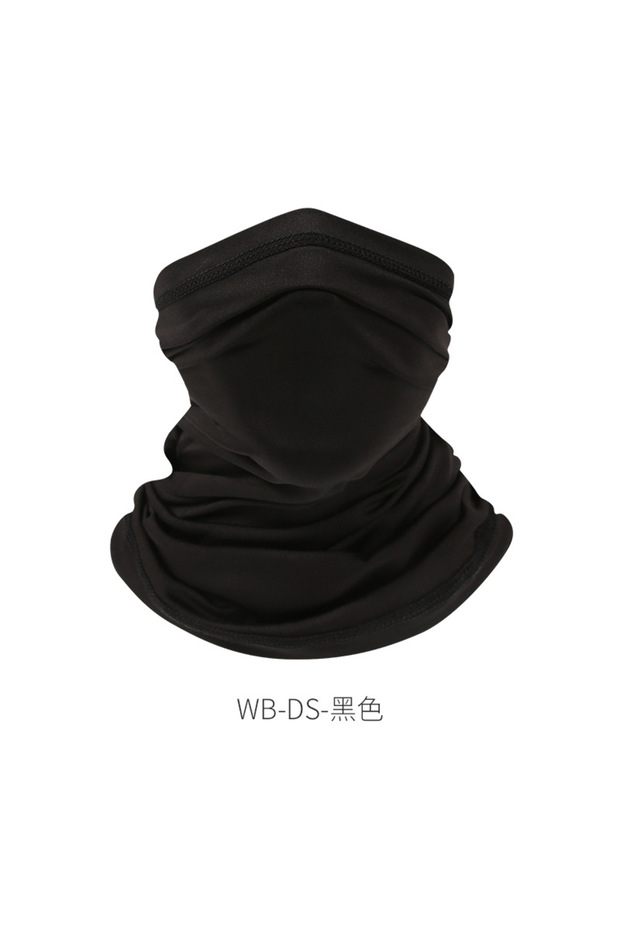 Black Desert Fox Outdoor Ice Silk Sun Protection Bib Spring and Summer Motorcycle Neck Cover Sports