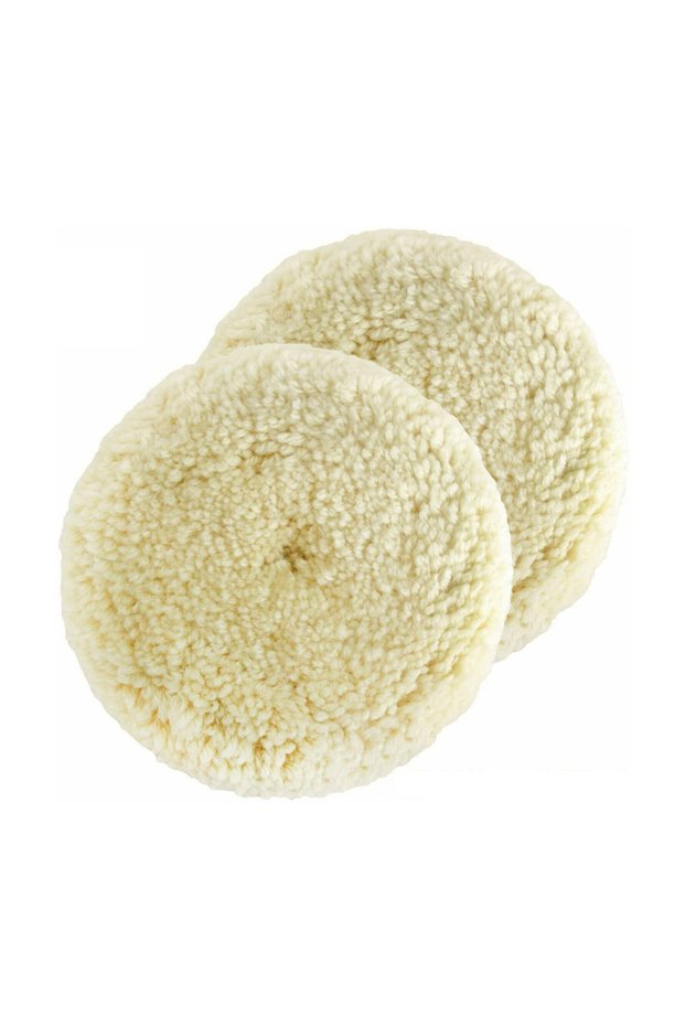 7 inches Cotton and wool 2pcs Polishing Pads 3/4/5/6/7 Inch Natural Wool Buffing Pad Kit Polishing D