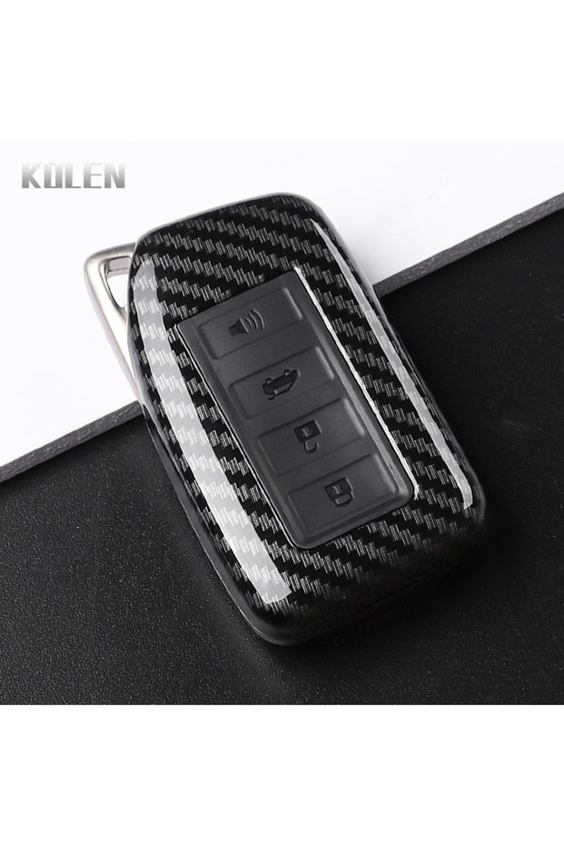 Carbon A4 ABS Carbon Fiber Style Car Key Case Cover For Lexus NX IS RX ES GX LX LS UX GS 200 260 300