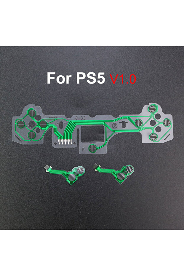 V1 YuXi Conductive Film Keypad Flex Cable Repair Parts For PS5 V1 V2 V3 Controller Ribbon Circuit Bo