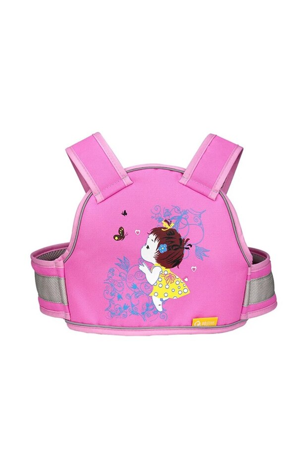 Girl Pink Children's Seat Belt Electric Car Cycling Strap Motorcycle Protection Straps Anti-fall Pro