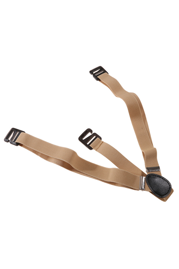 Beige 2.5cm Width Men's Suspenders New Creative 3 Hooks Suspenders Man Pants Casual Mens Trouser Sus